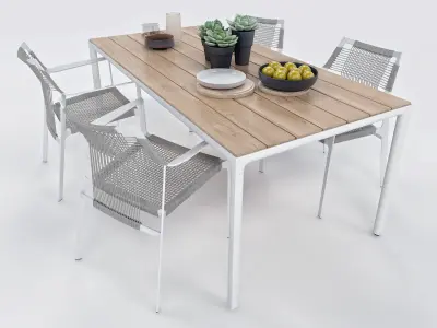 Nodi Armchair by Tribu 3D model