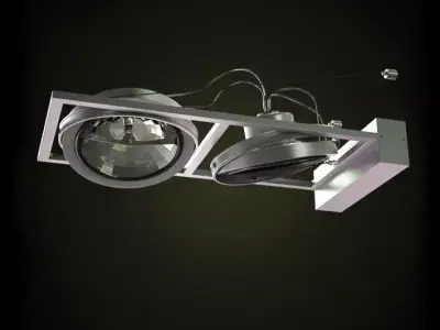 Adjustable Modern Lamp 3D model