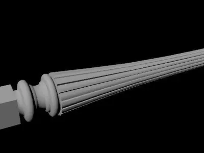 leg High quality 3d models for processing on a cnc machine 3D model buy