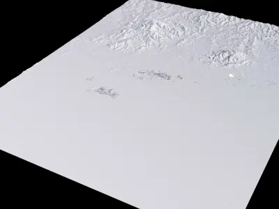 Qinhuangdao China City Landscape 3D Model 3D model