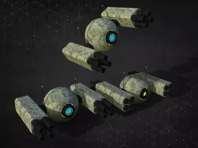 Soldier Drone Type 2 3D model