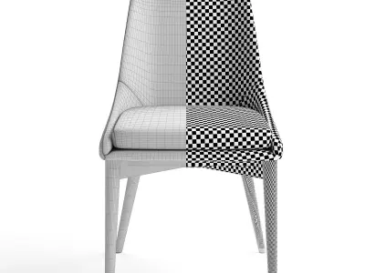 Table set table Boras chair Marble 3D model