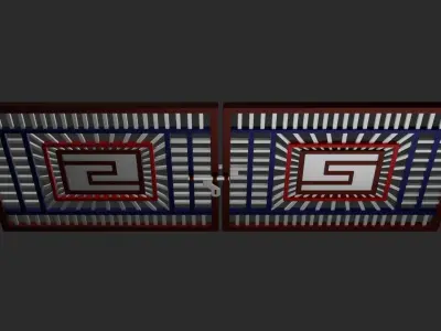 Gate 3D Model 3D model