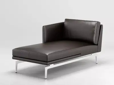 1262 F modern chaise lounge chair 3D model
