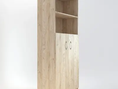 Wooden Cabinet 30 3D model