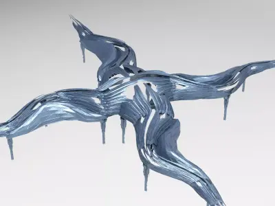Genma realm sci fi platform 10  3D model