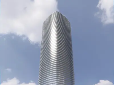 Parametric Building 1d12 3D model