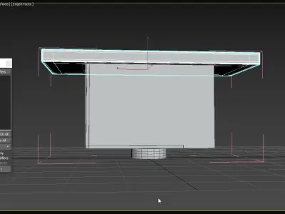 CONCEALED RANGE HOOD IVCU Series ILVE 3D model