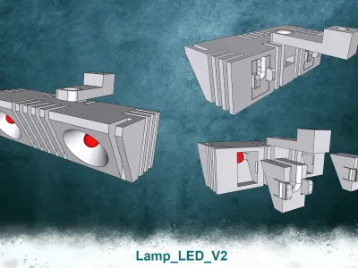 Spotlight to Sandcrawler 3D print model