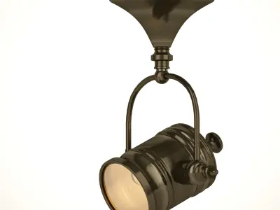Spot Industrial Spotlight  3D model