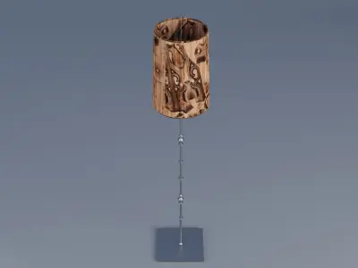 Lamp 3D Model Low-poly 3D model