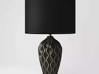 Table lamp SPHERE A1450LT1BK 3D model