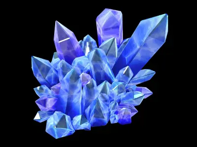 Legacy - Crystal Ore 03 3D model