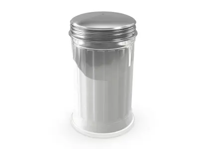 Sugar Canister Low-poly 3D model