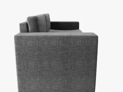 Custom made outdoor sofa 3D model