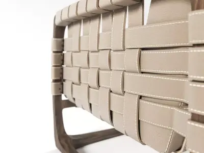 Bungalow Armchair 3D model