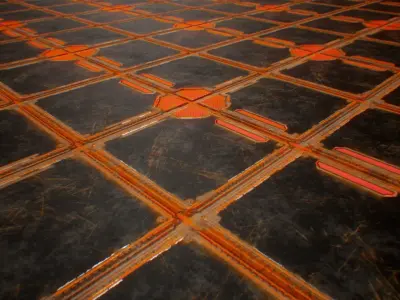 PBR Sci-Fi Spaceship Texture 60 Low-poly 3D model