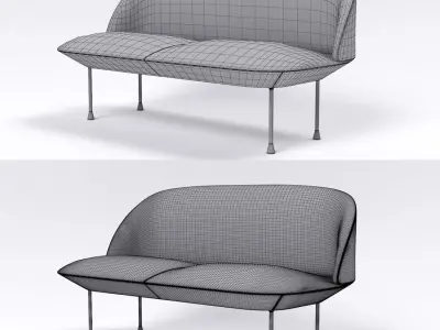 Muuto Oslo Sofa 3D model