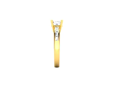 Women Ring  Render 3dm STL OBJ FBX Details 3D print model 42