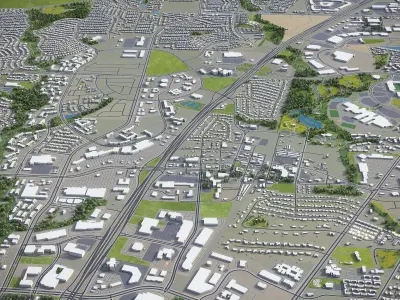 Allen Low-poly 3D model