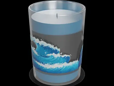 Solid WC cleaners - air fresheners Air Freshener Low-poly 3D model