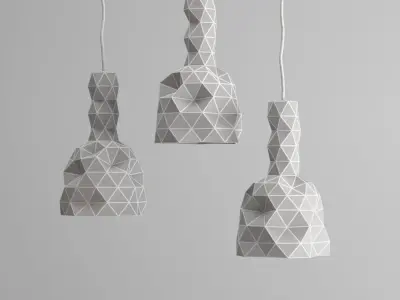 Faceture Lightshades  Low-poly 3D model