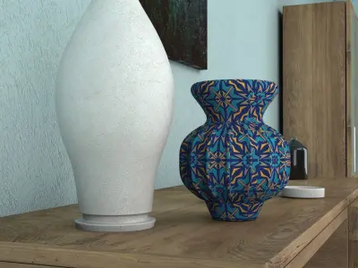 Modern Sideboard 01 3D Model 3D model