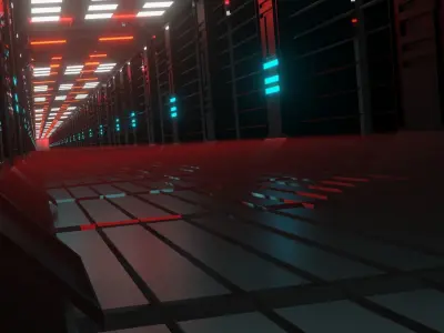 4K Seamless Train Loop  Free 3D model