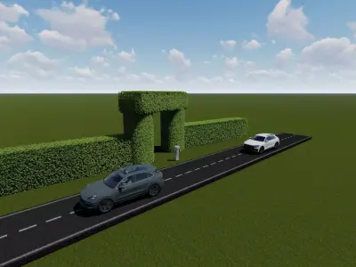 Hedge 3D model