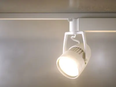 LED SPOT LIGHT - C4D XPresso  3D model