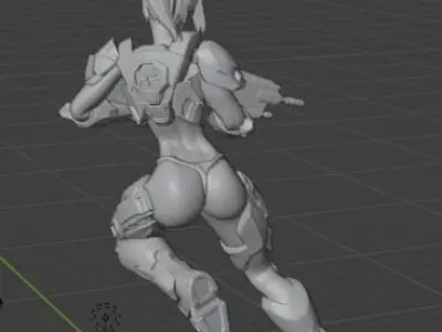 Female Spartans 3D print model