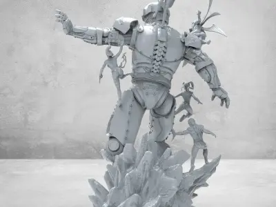 Sentinel Diorama 3 3D print model