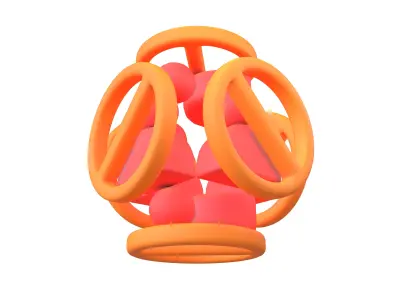 Blocked User Icon V2 006 Low-poly 3D model