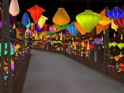 HoiAn Street Pack  3D model