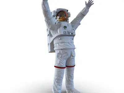  Extravehicular Mobility Unit Rigged for Maya 