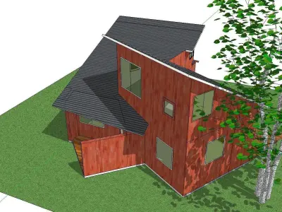 Creative Design-Holiday Cabin-083 3D model