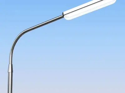 Street Lamp 001 3D model