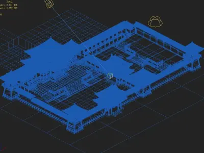 General Mansion-Compound-Architecture 3D model