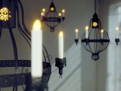 APPELVIKEN Chandelier 3D model