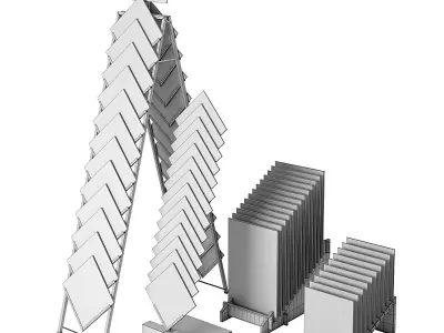 Exhibition stand 3 3D model