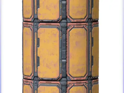 SciFi Seamless Texture Texture 15