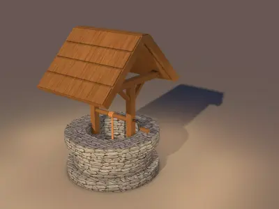 old well 3D model