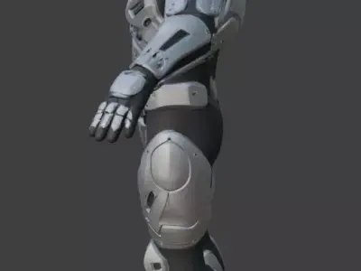 Astronaut Spacesuit 3D Model 3D model shop