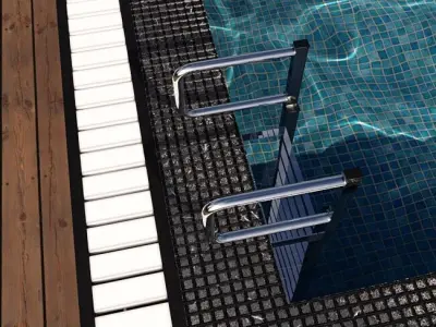 SWIMMING POOL NO51 A 3D model