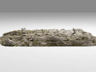 Rock Pack V1 - 11 Unique Rocks small to big 3D model