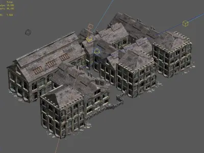 The future - urban waste 03 3D model