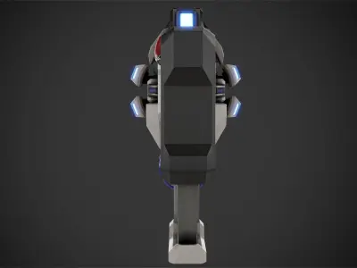 Overwatch Soldier-76 Rifle for Cosplay 3D print model