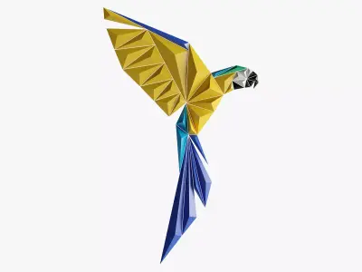 Paper ArtWork 01 3D model