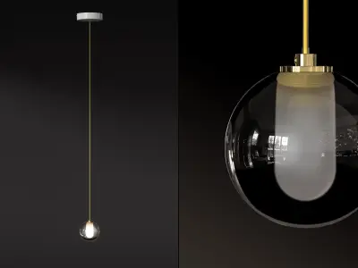 Calot Ceiling Lamp 3D model