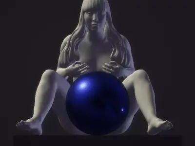 Lady GaGa 3D print model